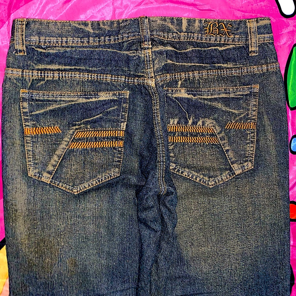 Brooklyn Express Embroidered Jeans